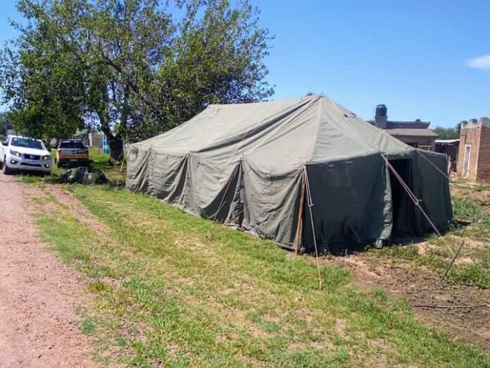 Instalan puntos de control y asistencia para peregrinos en Los Altos