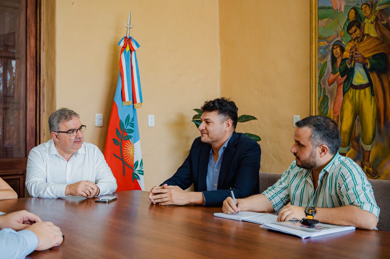 El gobernador Raúl Jalil y el intendente Córdoba planifican obras para Andalgalá