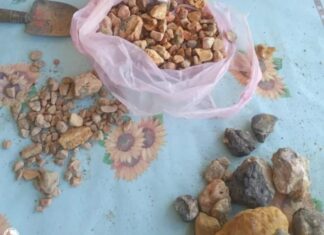 Aprehenden a dos hombres y secuestran unos 16 Kg. de piedra Rodocrosita en las Minas Capillitas