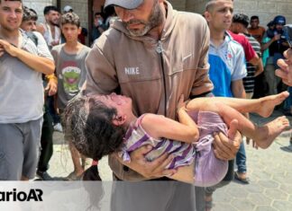 Más de 200 palestinos muertos en ataque israelí contra un campamento de refugiados en Gaza