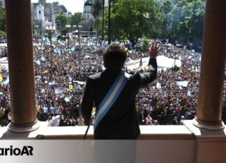 Seis meses de un país libertario, seis meses de un presidente en imágenes